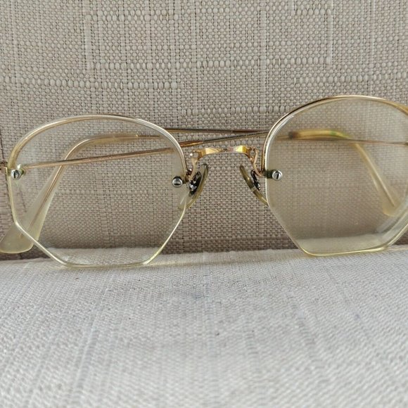 art craft Other - Art Craft USA Glasses Frame Vintage Eyeglasses Rimless Frame Gold Tone Frame